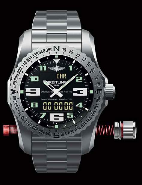 breitling emergency watch antenna picture|plb watch.